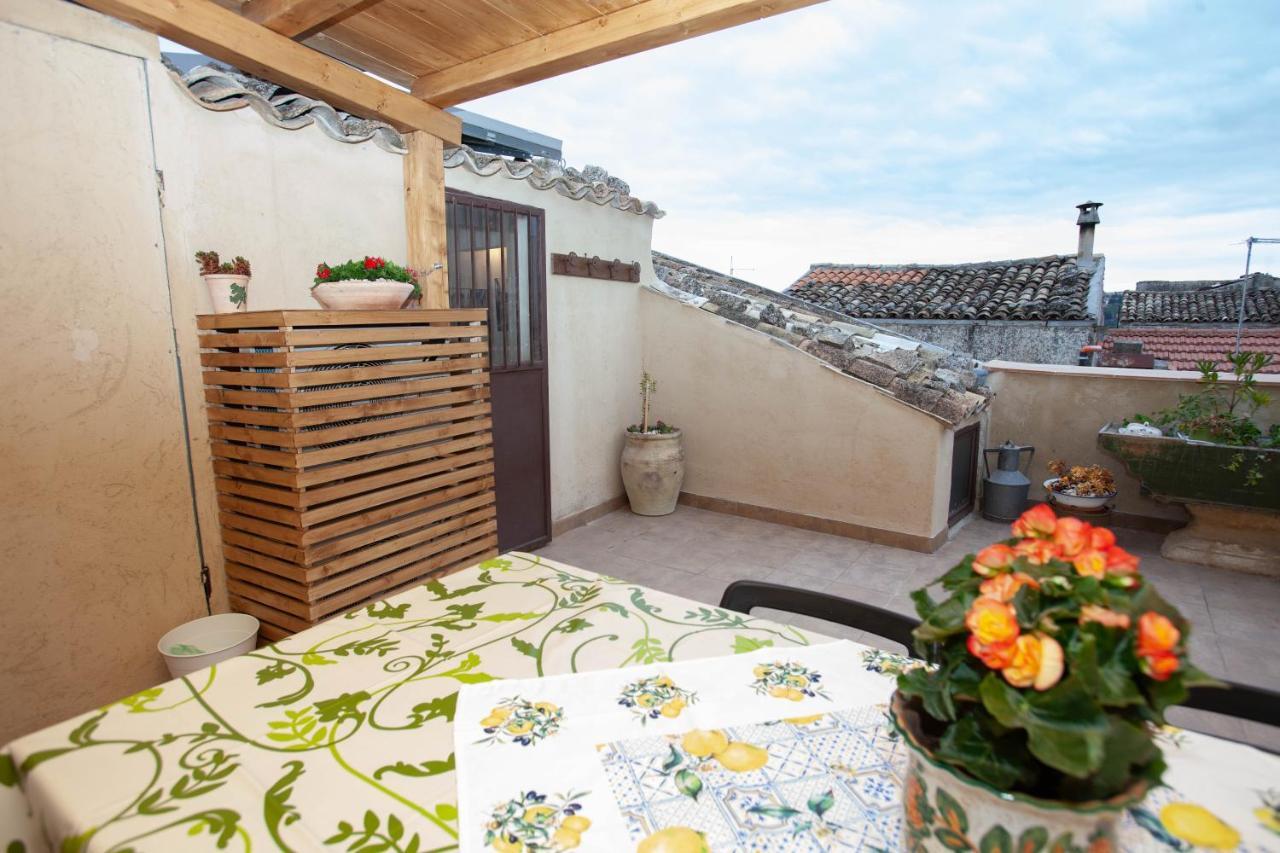 Si-Moutique Le Case Degli Avi Barocche, Con Terrazza Panoramica Modica Luaran gambar