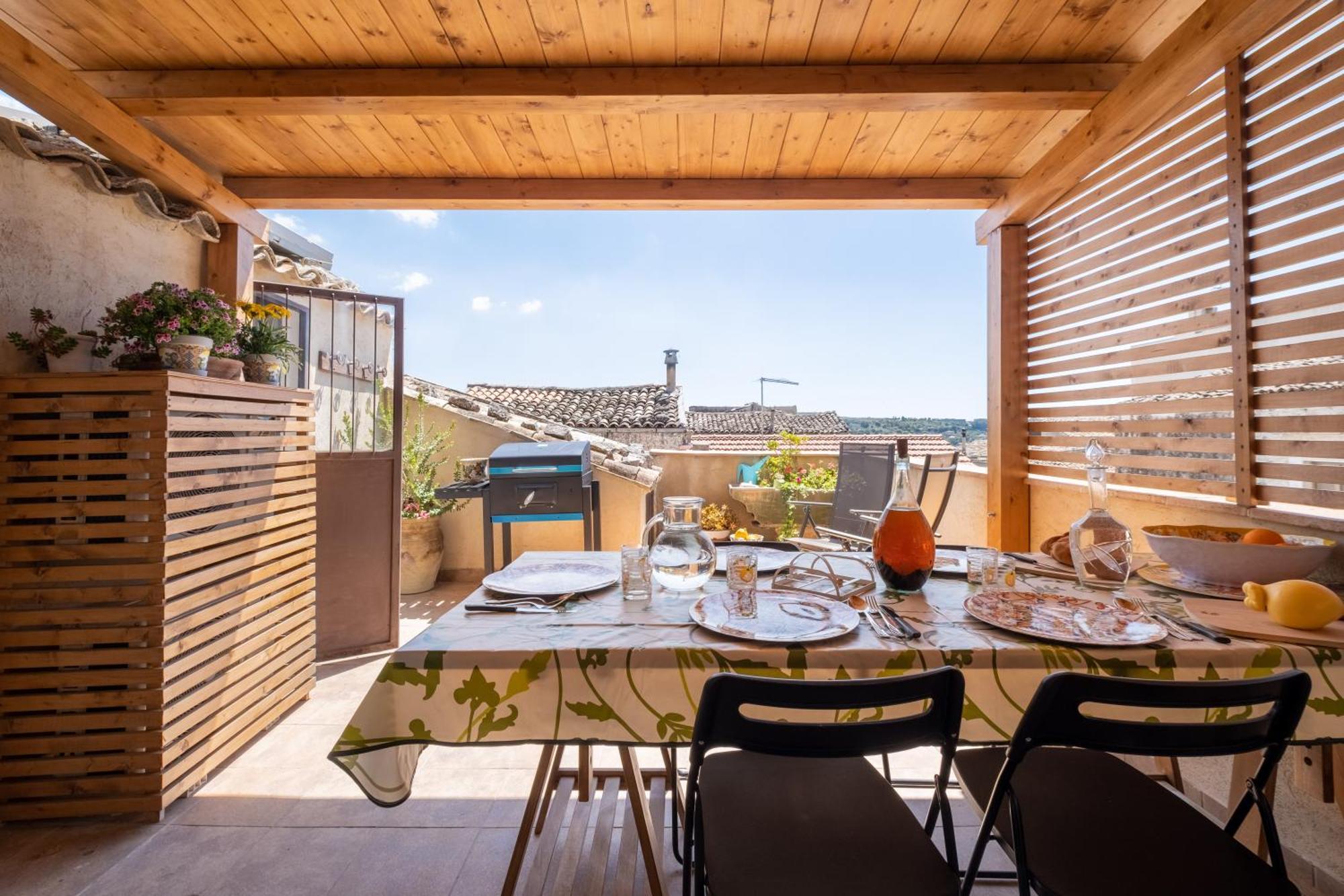 Si-Moutique Le Case Degli Avi Barocche, Con Terrazza Panoramica Modica Luaran gambar